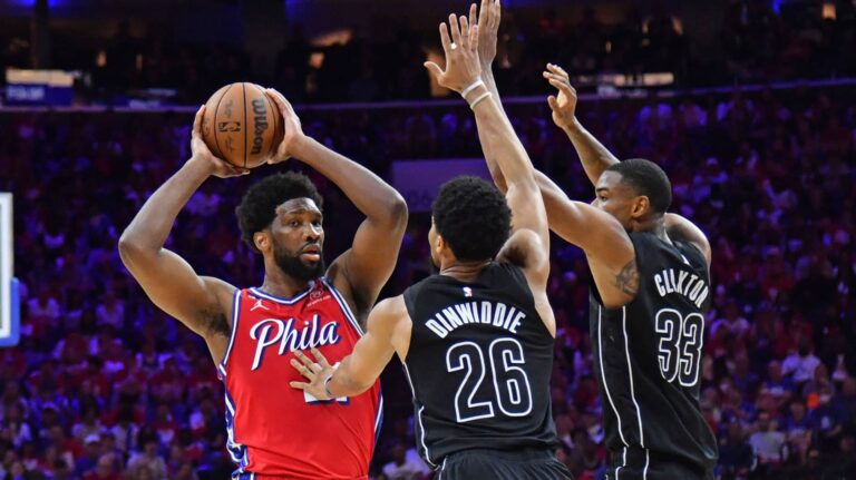 A well-known French basketball player is calling for Joel Embiid to be barred from entering the country for the Olympics, stating, “I detest him.”