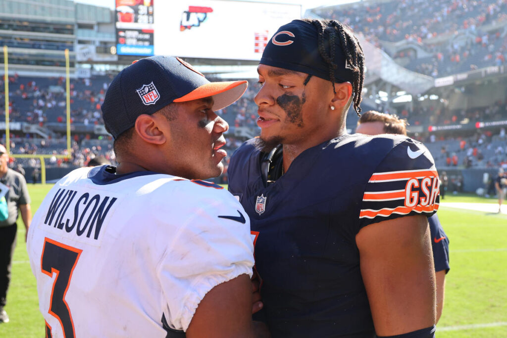 Russell Wilson versus Justin Fields? Gardner Minshew against Aidan O’Connell? Forecasting the outcomes of these genuine quarterback duels.