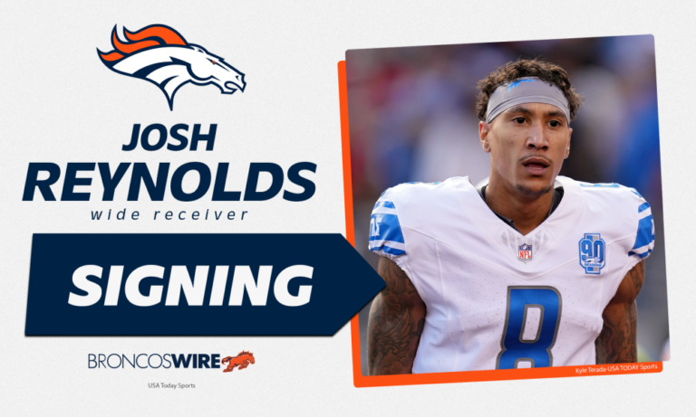 Veteran Presence Added with WR Josh Reynolds and S Brandon Jones Joining Denver